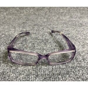 Sama Eyeglasses Frames WACK-Grape Clear Purple  Rectangular 54-17-138